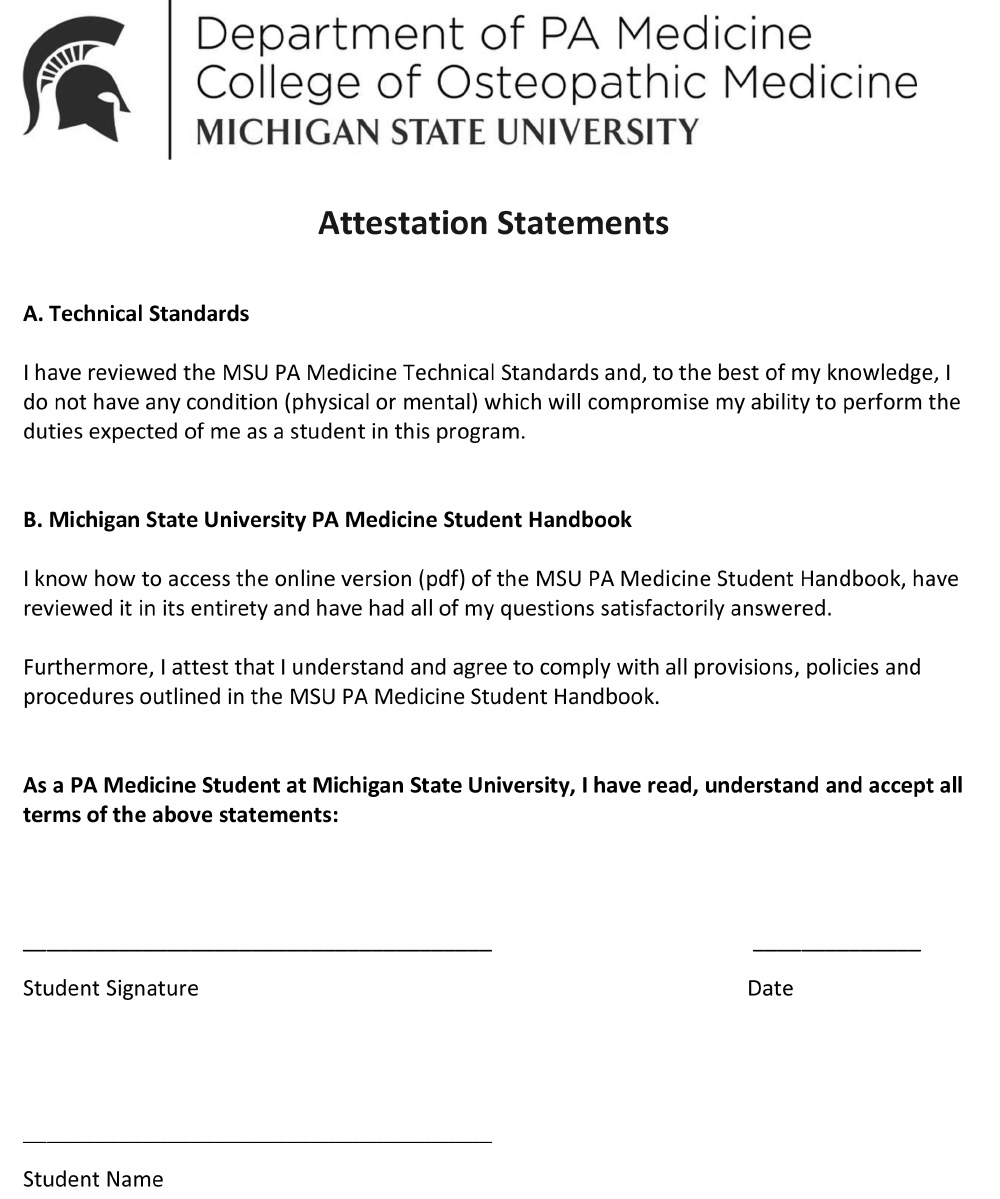 Attestation Statement Cms Certify Letter Gambaran